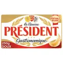 Président beurre doux pasteurisé 82% M.G. 200 g thumbnail 1