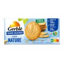 GERBLÉ – Sablés Nature Sans Sucre – 132 g thumbnail 1