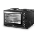 Four Hisense Avec 2FEUX Electrique En Haut 28LITRES Noir H28TOBKPL16 thumbnail 3