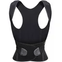 SDFGH Correcteur de posture unisexe, soutien lombaire réglable (Couleur : Svart, Taille : Small) thumbnail 1