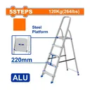Escabeau 5 Marches - Hauteur Plateforme 1m (Max 120 kg) - WADFOW thumbnail 3