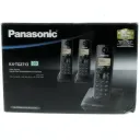 Téléphone Fixe sans Fil Panasonic KX-TG2713 - 3 Combinés thumbnail 1