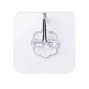Crochets muraux adhésifs résistants – Lot de 10 thumbnail 1