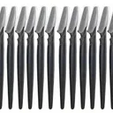 Rasoir Visage & Sourcils Sécurisé – 12 pcs Noir à Long Manche thumbnail 1