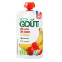 GOOD GOÛT -  Purée de fruits bio fraise banane dès 4 mois - 120g thumbnail 1