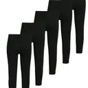 Pack 5 Leggings Coton Femme – Coupe Décontractée, mi mollet thumbnail 1
