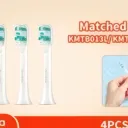 Tête de remplacement de brosse à dents électrique Decakila 4 pièces thumbnail 3
