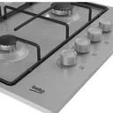 Plaque De Cuisson Beko Encastrable 60X60 A Gaz Silver HIGG6412SXL thumbnail 3