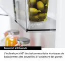 Refrigerateur Haier Side By Side 2PORTES Distributeur Glacon Gris HSW59FEIMM thumbnail 6