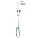 Ensemble de douche FDT-3301 en laiton-finition chromée thumbnail 1