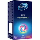 Manix  - Mix Discovery PackBoîte de 12 Préservatifs pour Hommes thumbnail 1