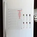 Planificateur acrylique 3D - tableau blanc - autocollant magnétique pour réfrigérateur thumbnail 1
