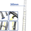 Échelle Extension Aluminium 2×14 thumbnail 1