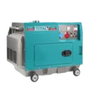 Groupe Électrogène Diesel Triphasé 5.0kW Silencieux thumbnail 1