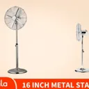 Ventilateur sur pied Decakila - Entièrement chromé thumbnail 3