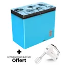 Congelateur Walton Coffre 205LITRES Bleu WCF-2T5-GDEL-XX + Batteuse Offert thumbnail 6