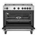 Cuisiniere Beko 5 feux 90X60 à Gaz Inox BGGR11125GX thumbnail 2