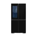 Refrigerateur Samsung Side BY Side 4 portes 645 litres Noir RF65DB970E22EF thumbnail 3