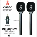 Kit de Microphone Sans Fil Candc Dual MIC pour Interviews thumbnail 1