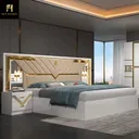 Chambre à Coucher 6 battants 5 pièces Blanc MC610 thumbnail 4