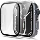 Coque Apple Watch Series 8 - 45 mm - Plastique - Transparent thumbnail 1