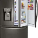 Refrigerateur LG 2 portes avec Distributeur D&rsquo;eau Gris GRTF892PFBQ thumbnail 2