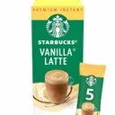 STARBUCKS-Café soluble vanilla latte STARBUCKS 5 sticks-107,5G thumbnail 1