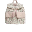 Sac à Dos Floral Femme – Grande Capacité Rose Pastel thumbnail 1