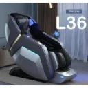 Chaise de massage 4D L36 - Gris thumbnail 1