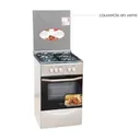 Cuisiniere Roch 4 feux 50X50 à Gaz Gris RGC50 thumbnail 1
