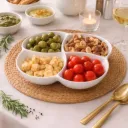 Plat apéritif à 4 compartiments Incassable thumbnail 3