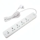 Multiprise électrique R SCAR RS-M142U avec 2 Ports USB & Type-C - 4 prises thumbnail 1