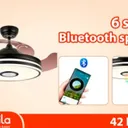 Ventilateur de plafond Decakila avec lampe LED thumbnail 3