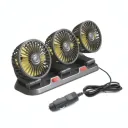 Ventilateur Triple Tête pour Voiture - Modèle SP06-04C thumbnail 1