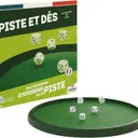 Piste à Dés Ronde Lancer Accessoire Jeux de Société Noir Vert Qualité Premium Professionnel thumbnail 1
