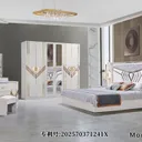 Chambre à Coucher 6 battants 5 pièces Blanc 916H thumbnail 1