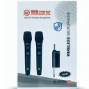 Microphones Sans Fil MAX MX-222U - Dual PA UHF pour Karaoké thumbnail 1