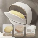 Porte-savon de luxe avec plateau d'égouttage thumbnail 1