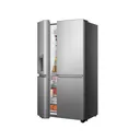 Refrigerateur Hisense Side By Side 4PORTES 628L Avec Fontaine Inox Inverter Wifi RS82WS4SB thumbnail 4