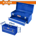 Boîte à outils en acier avec tiroir WADFOW - WTB8A22 thumbnail 3