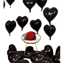 Lot de 10 Ballons en Feuille d'Alu Forme Cœur - 18 pouces thumbnail 1