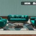 Salon Canapé 7 places Couleur Au Choix Arena thumbnail 1