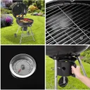 Barbecue au Charbon Cac Table Qualite Superieur CA820571 thumbnail 2