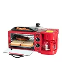 Mini Four Decakila 9 litres Electrique avec Grille 3 en 1 Rouge KEEV003R thumbnail 3