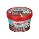FRIENDLY’S – Chocolate Ice Cream with Fudge, Whipped Topping & Chocolate Flakes – 177 ml thumbnail 1