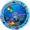 Tapis de jeu interactif pour chat avec conception de poissons flottants thumbnail 1