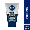 Nivea Men Face Wash All In 1 Charcoal thumbnail 1