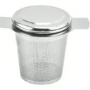 Filtre à thé en acier inoxydable - passoire à thé à maille fine - Gris thumbnail 1