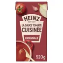 Sauce tomate ail & oignon HEINZ la brique de 520 g thumbnail 1