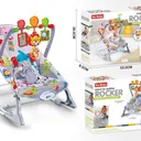 Chaise à bascule multifonction pour bébé, balançoire électronique confortable, transat pour bébé thumbnail 1
